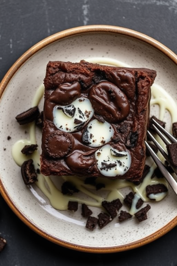 Irresistible Cookies and Cream Brownies Revealed