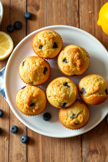 Lemon Blueberry Muffins Steal Every Morning Spotlight