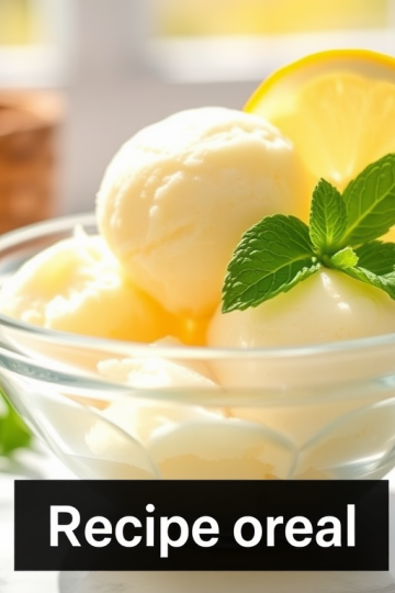 Lemon Sorbet Recipe: Summer’s Most Refreshing Dessert