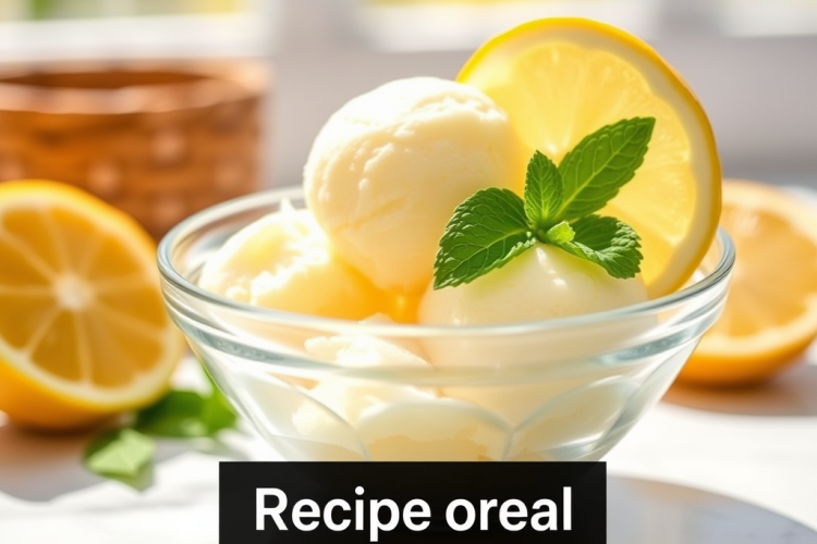 Lemon Sorbet Recipe: Summer’s Most Refreshing Dessert