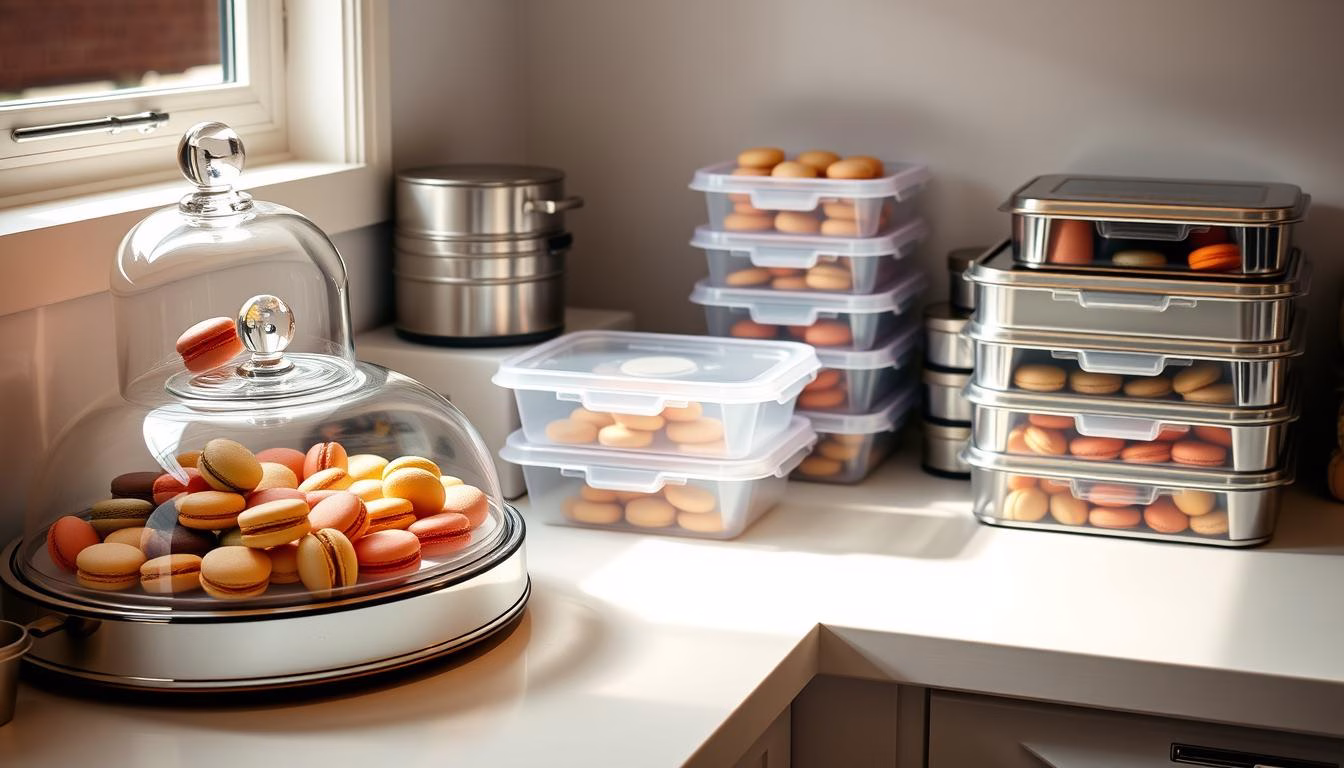 macaron storage methods