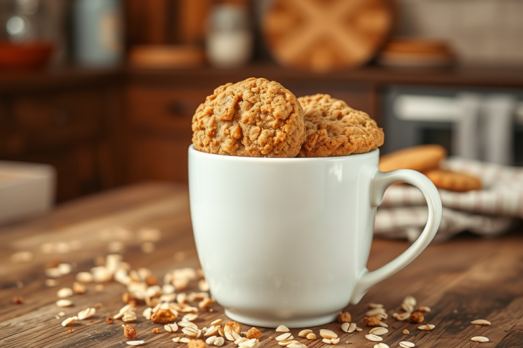 Best Easy Oatmeal Cookie in a Mug Recipe