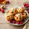["Raspberry Muffins: A Sweet, Tart Delight You Need Now" ]