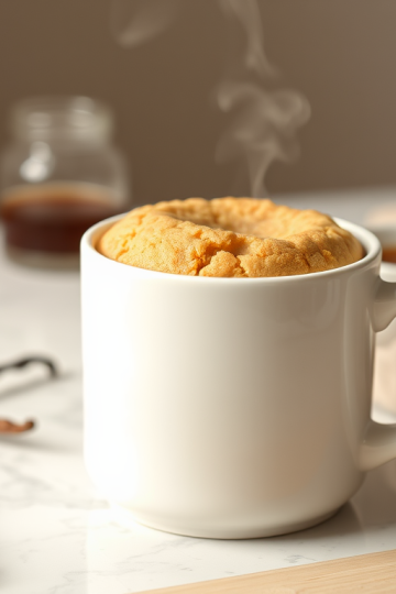 Easy Vanilla Mug Cookie in 5 Minutes