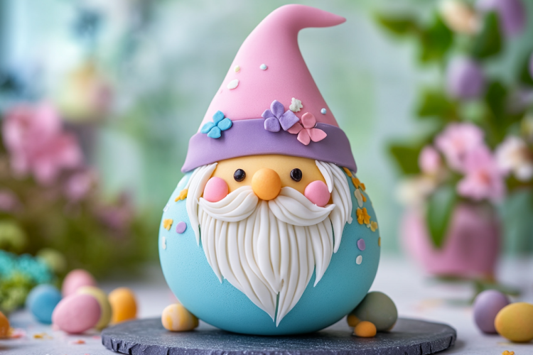 warkitten. Gonk Easter Egg Cake This charming creation transf 09d06ee2 20c1 4f85 8bef 284443c4d70d 2