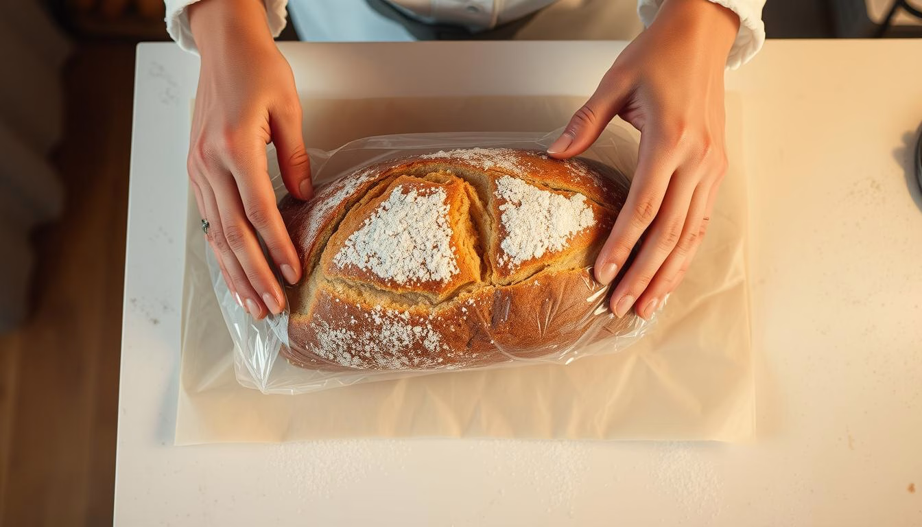 wrapping stollen