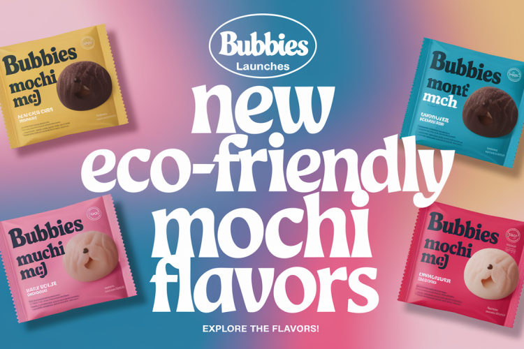Bubbies Launches New Eco-Friendly Mochi Flavors