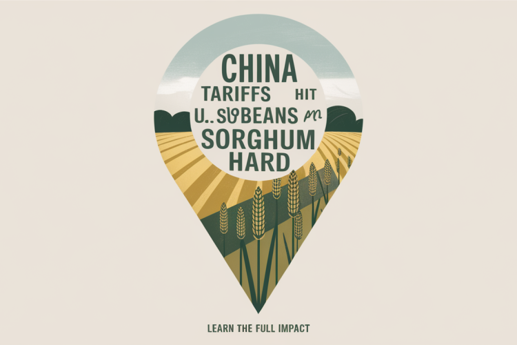 China Tariffs Hit U.S. Soybeans and Sorghum Hard