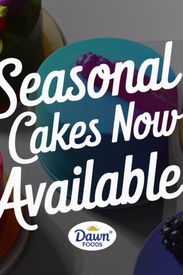 Dawn Foods Launches Seasonal Cake Program