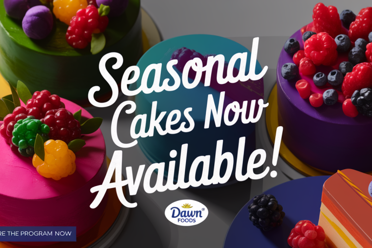 Dawn Foods Launches Seasonal Cake Program