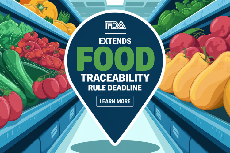 FDA Extends Food Traceability Rule Deadline