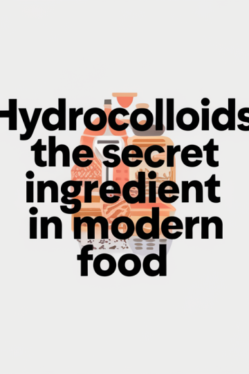Hydrocolloids: Key to Modern Food Industry Success