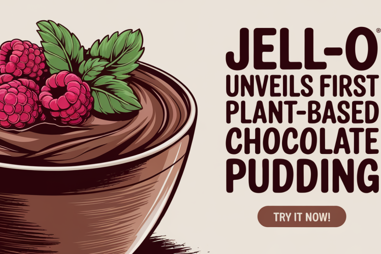 JELL-O Unveils First Plant-Based Chocolate Pudding