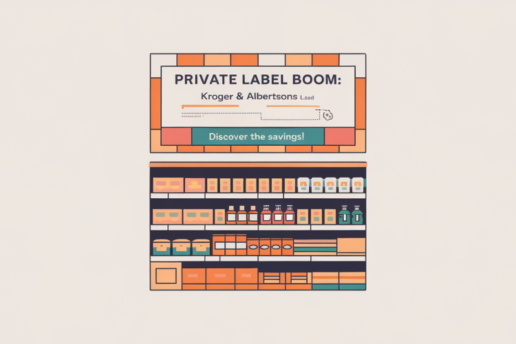 Kroger and Albertsons Expand Private Label Offerings