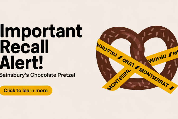Sainsbury’s Recalls Chocolate Pretzel Due To Metal