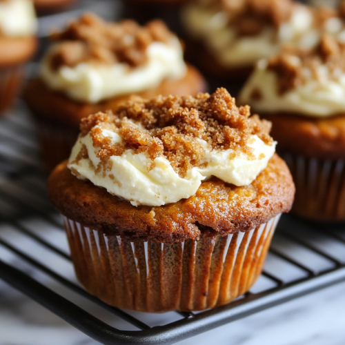 Pumpkin Cream Cheese Muffins