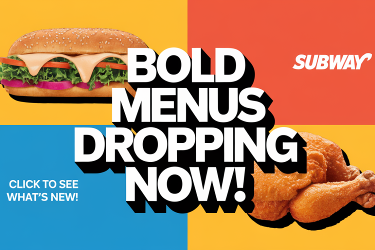 Subway and Popeyes Unveil Bold New Menus