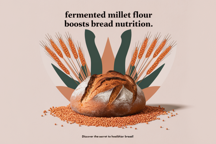 Fermented Millet Flour Boosts Bread Nutrition
