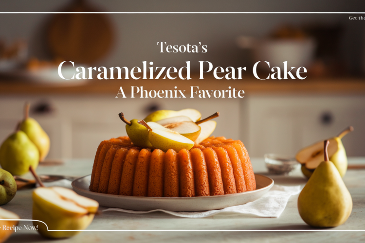 Tesota’s Caramelized Pear Cake: Phoenix’s Must-Try Dessert
