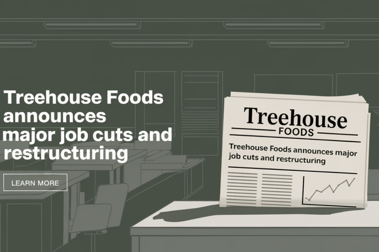 TreeHouse Foods Announces Major Job Cuts and Restructuring