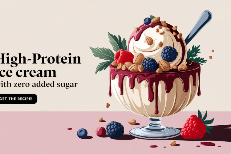 High-Protein Ice Cream with Zero Added Sugar
