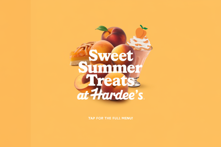 Hardee’s Summer Menu Features Peach Delights
