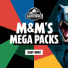 Jurassic World M&M’s Mega Packs Launch July 2025