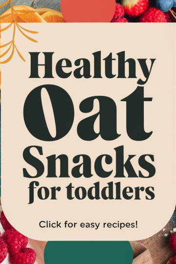 Healthy Oat Snacks for Toddlers by Nature’s Path