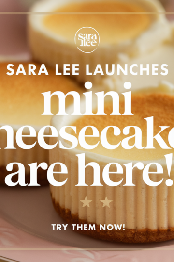 Sara Lee Launches Mini Cheesecakes Nationwide