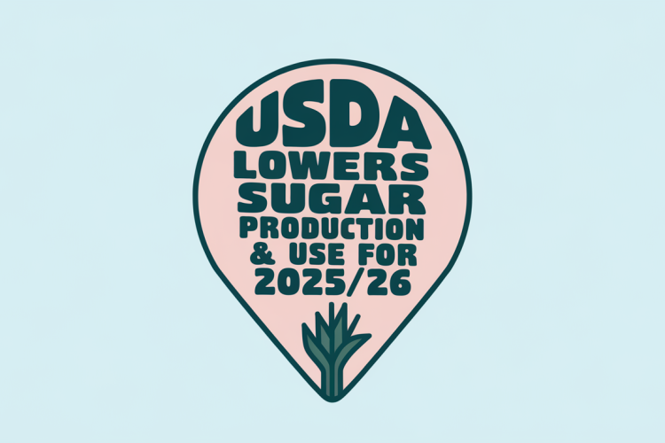 USDA Lowers Sugar Production and Use for 2025/26