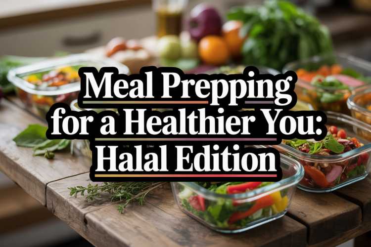 Meal Prepping for a Healthier You Halal Edition