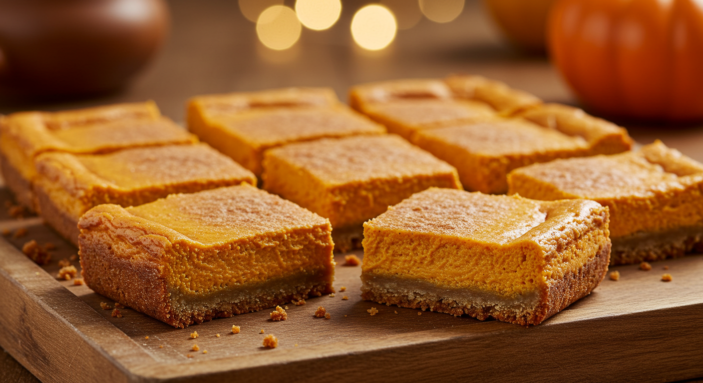 Easy Pumpkin Cheesecake Bar Recipe 5