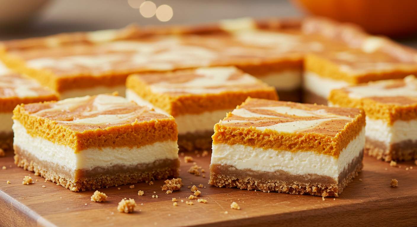 Easy Pumpkin Cheesecake Bar Recipe 6
