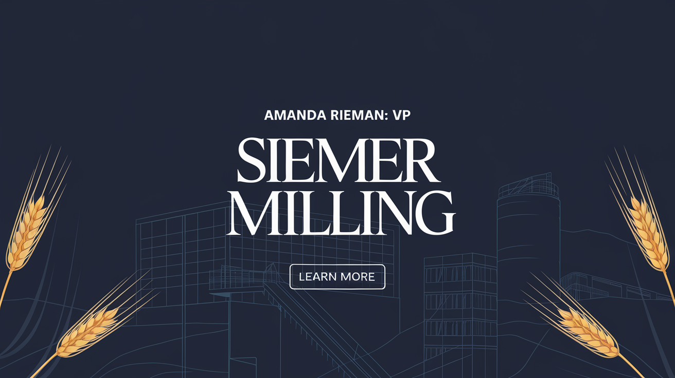 Amanda Rieman Elevated to VP at Siemer Milling