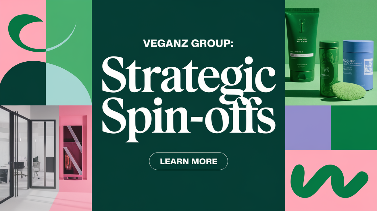 Veganz Group Restructures with Subsidiary Spin-Offs