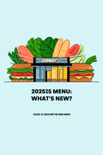 Subway’s Bold 2025 Menu Refresh Unveiled