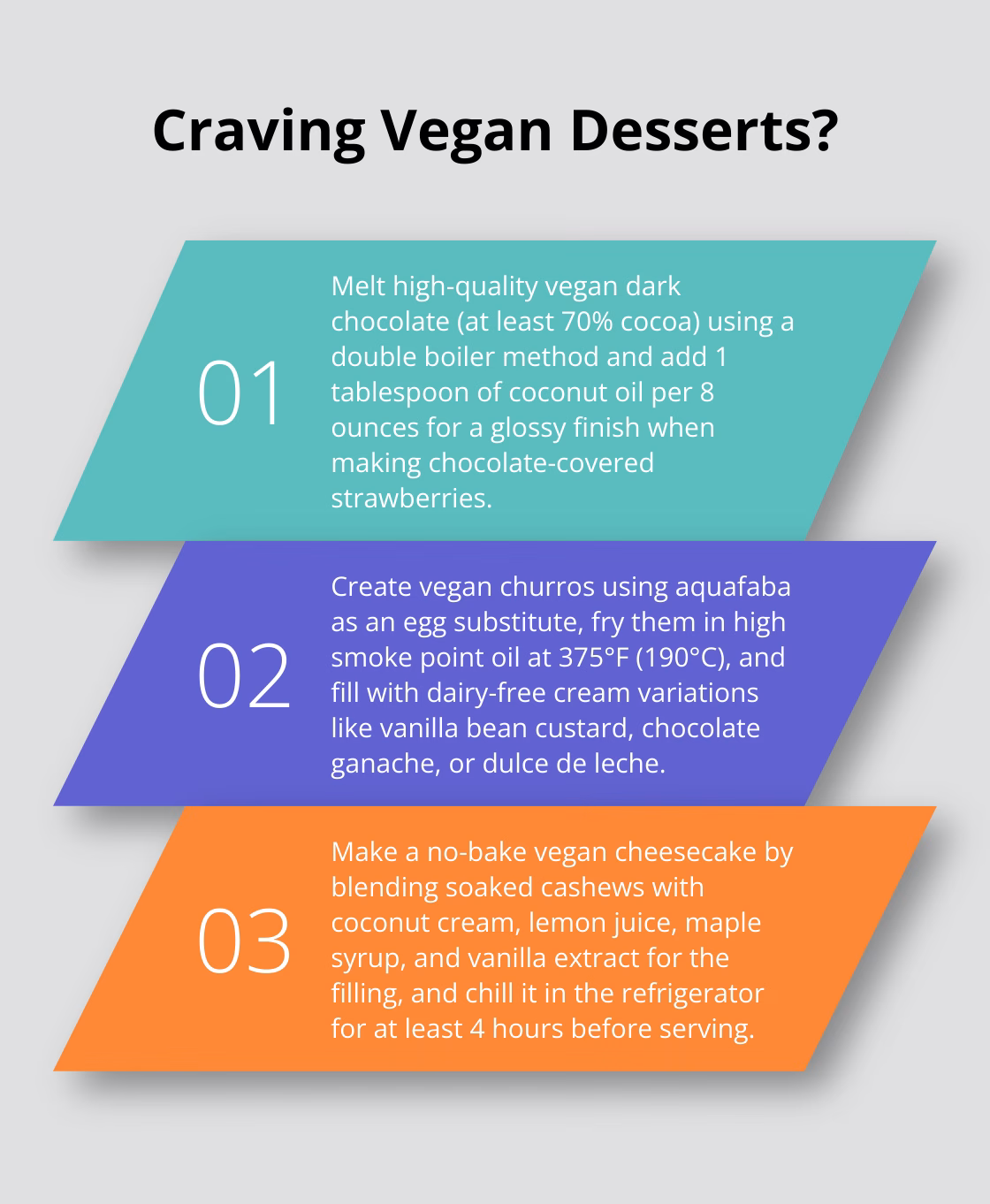 Infographic: Craving Vegan Desserts?